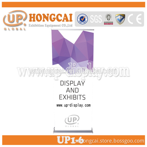 High Quality UP1-6 Advertising Exhibition Display Removable Roll Up Floor Stand